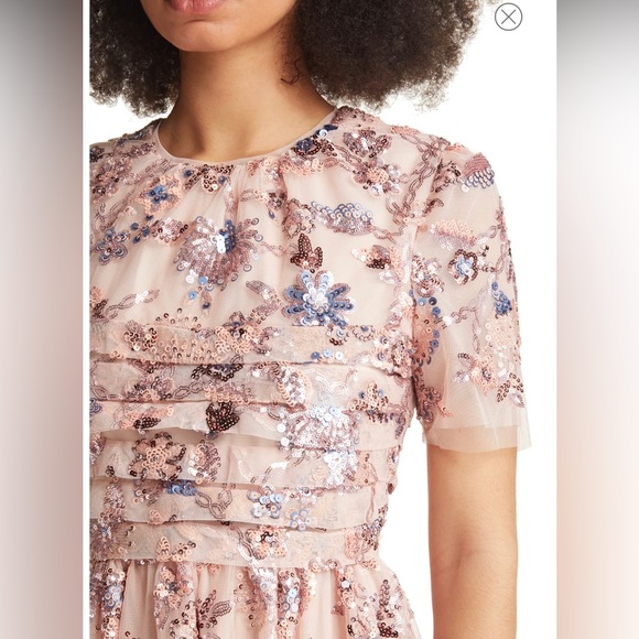 Rachel Parcell embroidered Tulle Dress with sequins - Picture 4 of 17